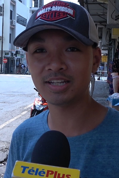 Cédric Li, 25 ans, vendeur, Port-Louis